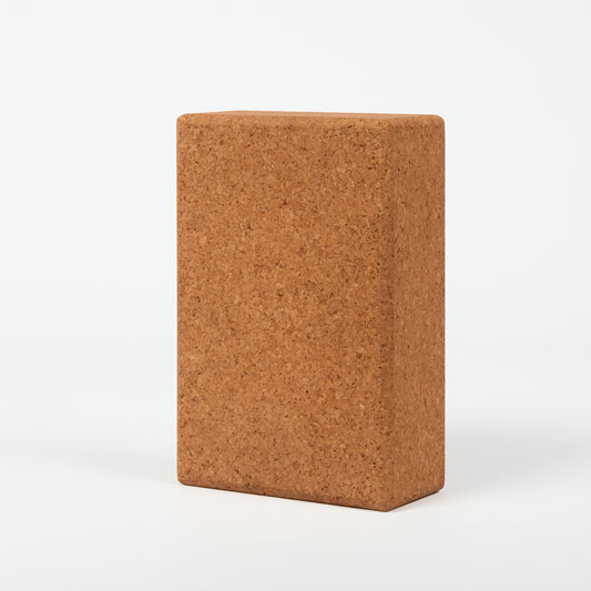 3/4 Cork Yoga Block