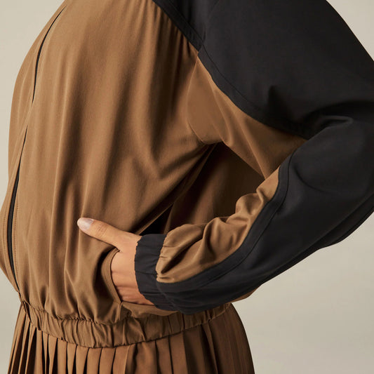 Beyond Yoga Colorblock Go Retro Jacket