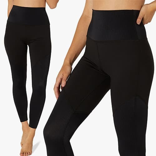 Beyond Yoga Line of the Times High Waisted Midi Legging