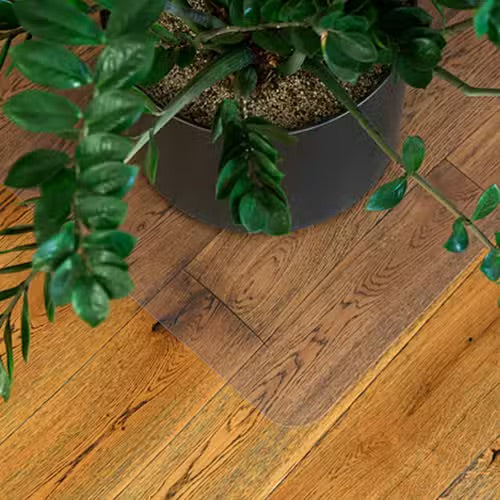 Polycarbonate Rectangular Chair Mat for Hard Floor