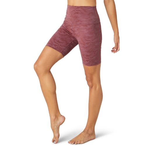 Beyond Yoga Camo High Waisted Biker Shorts