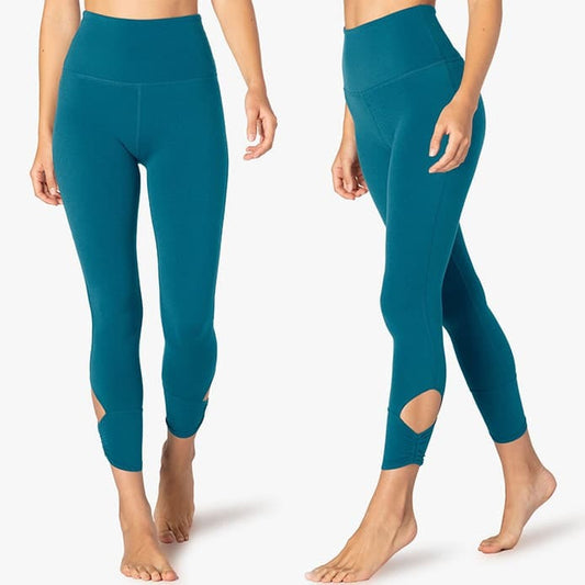Beyond Yoga Plush & Ruched High Waisted Midi Legging