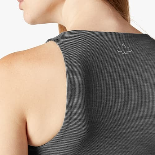 Beyond Yoga Heather Rib Square Neck Tank