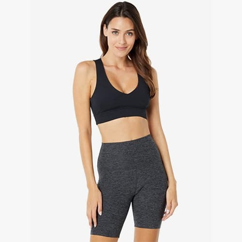 Beyond Yoga Remix Ribbed Bra