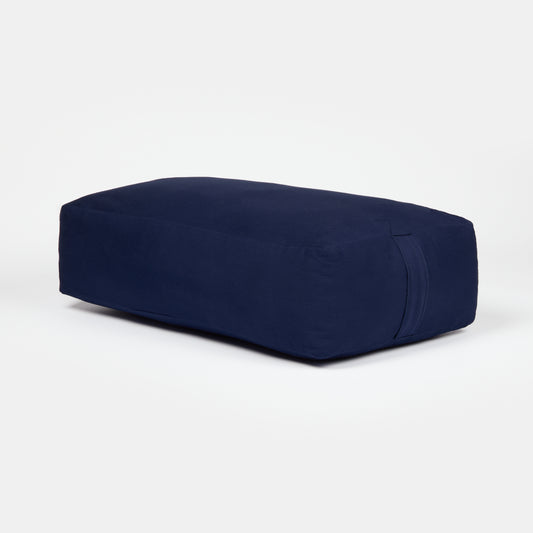 Rectangular Cotton Yoga Bolster - Large