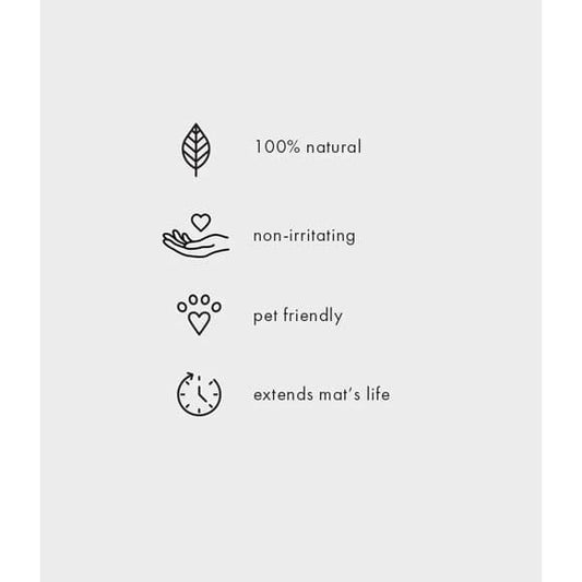 Manduka Yoga Mat Restore Gingergrass - For Rubber Mats