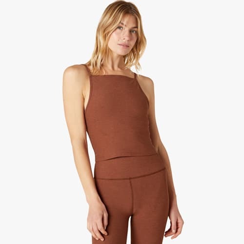 Beyond Yoga Spacedye Wide Neck Cropped Tank