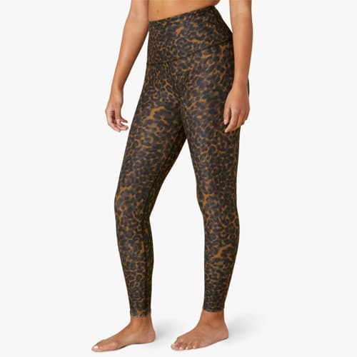 Beyond Yoga Softmark Caught In The Midi High Waisted Legging - Chai Tortoise