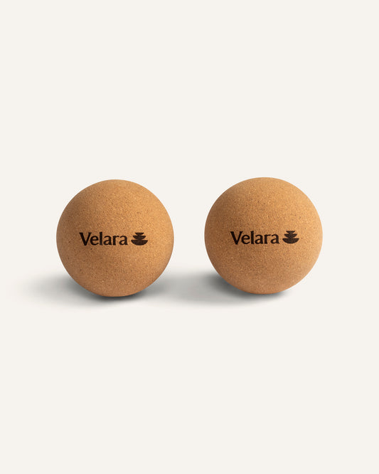 Velara Cork Massage Ball Set