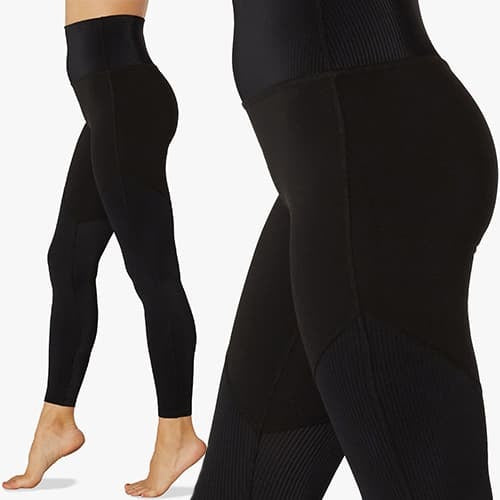 Beyond Yoga Line of the Times High Waisted Midi Legging