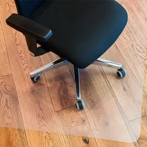 Polycarbonate Rectangular Chair Mat for Hard Floor