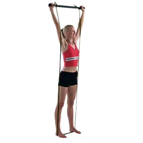 Exercise Bar With Stretch Tube & Door Anchor