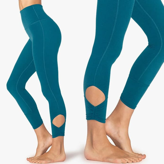 Beyond Yoga Plush & Ruched High Waisted Midi Legging