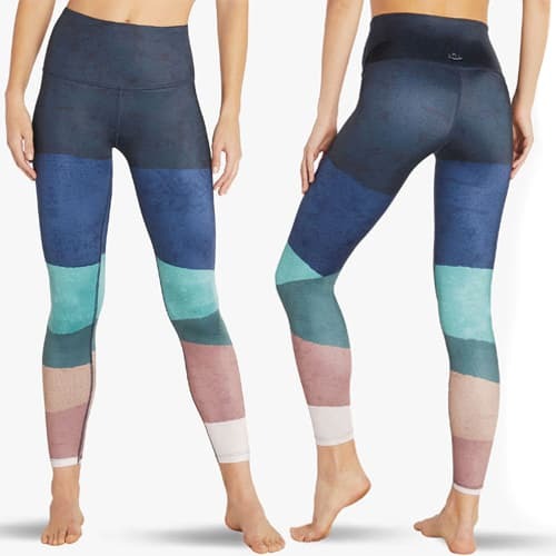 Beyond Yoga Engineered Lux Print High Waisted Midi Legging