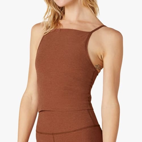 Beyond Yoga Spacedye Wide Neck Cropped Tank