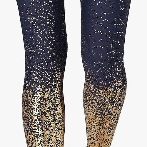 Navy Gold Speckle