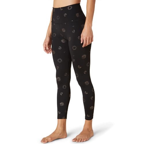 Beyond Yoga Sun & Moon Printed High Waisted Midi Legging