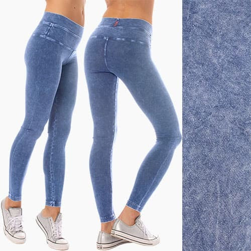 Hard Tail High Rise Ankle Legging - Mineral Wash
